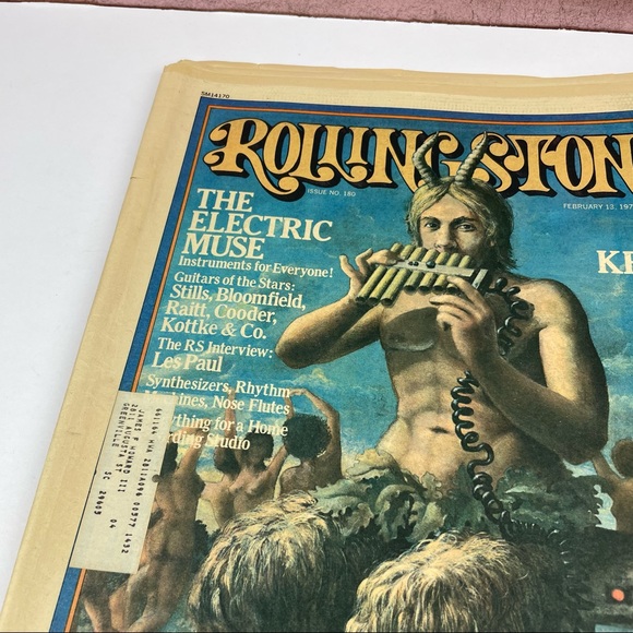 Vintage Rolling Stone Magazine Ken Kesey The Electric Muse February 13, 1975 - Picture 3 of 6